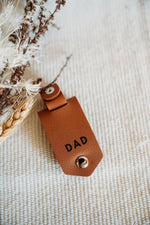 Load image into Gallery viewer, Photo Leather Keyring
