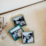 Magnets - Square Acrylic Frame -Set of 6