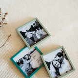 Magnets - Square Acrylic Frame -Set of 6