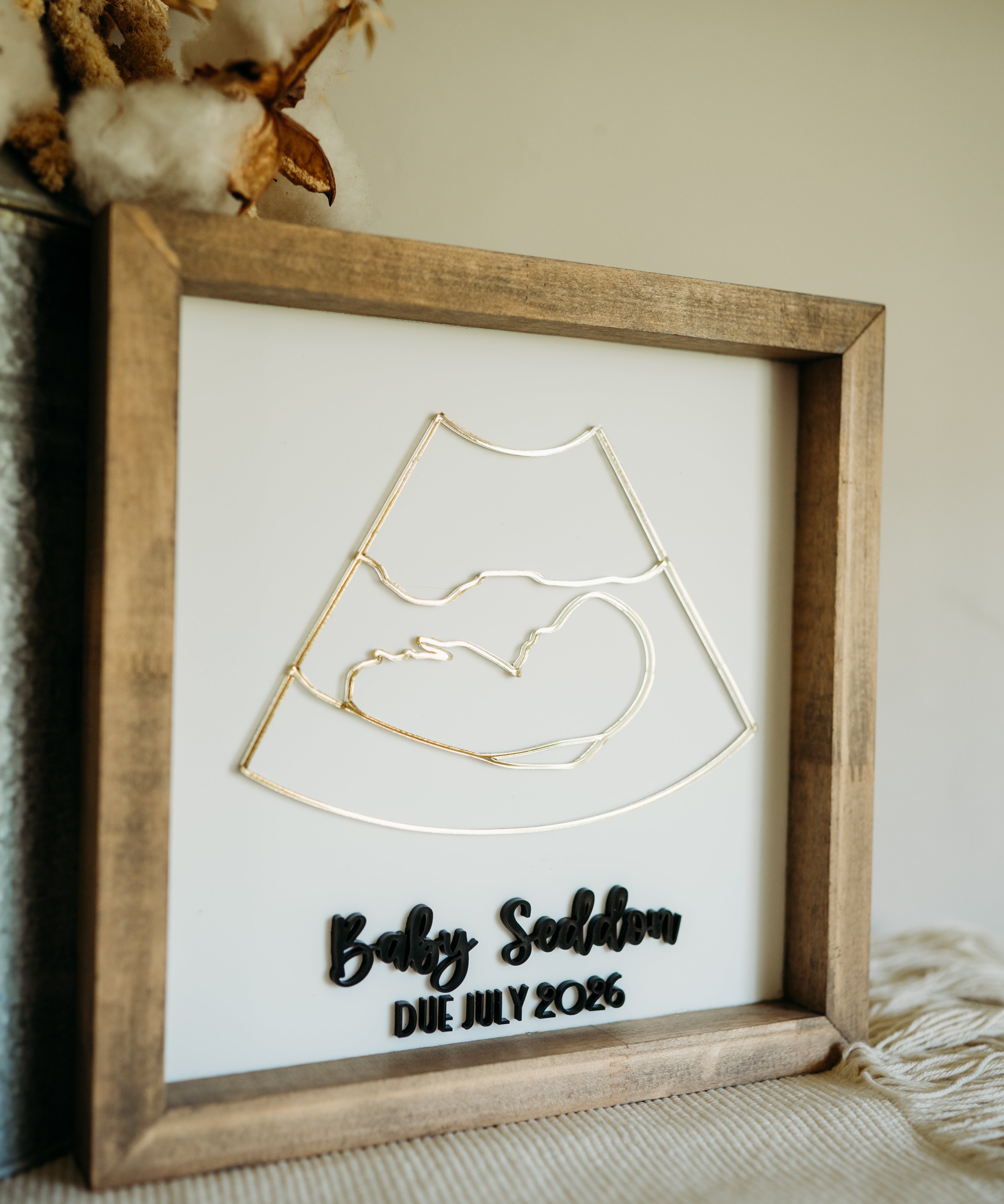 Ultrasound Keepsake Frame