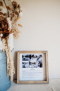 Photo Keepsake Frame