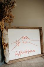 Load image into Gallery viewer, Line Art Keepsake Frame
