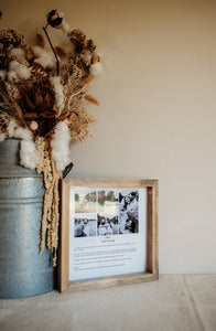 Photo Keepsake Frame