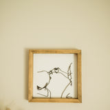 Line Art Keepsake Frame