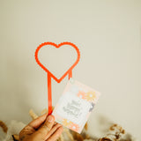 Heart Trellis and Seeds