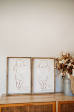 Load image into Gallery viewer, Baby 1:1 Plaque - Framed
