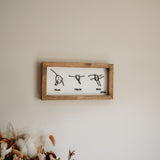 Kids Drawing Keepsake Frame