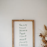 Name's - Keepsake Frame