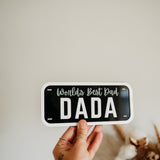 License Plate Sign