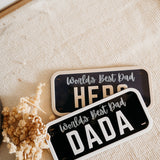 License Plate Sign