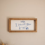 Love Notes to Mum Keepsake Frame