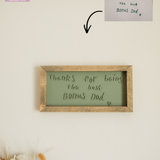 Love Notes To Dad Keepsake Frame