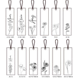 Birth Flower Bookmark