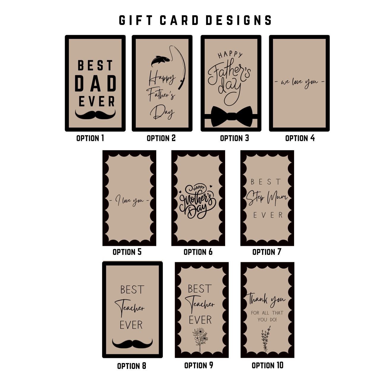 Gift Card Holder