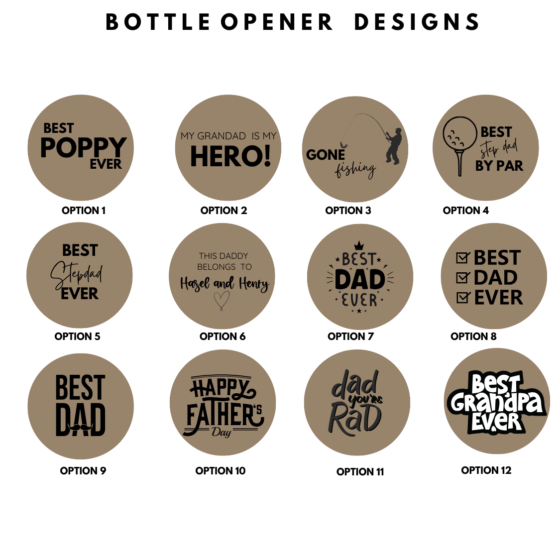 Magnetic Bottle Openers