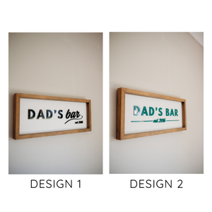 Bar Keepsake Frame