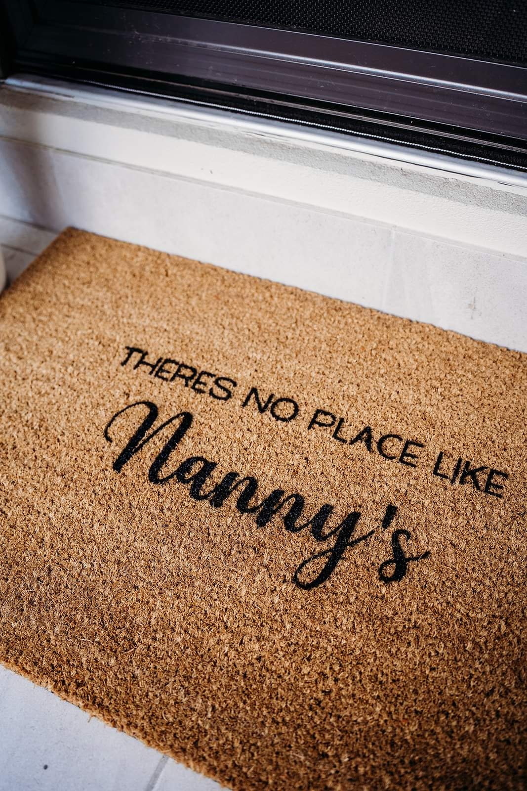 No better place door mat