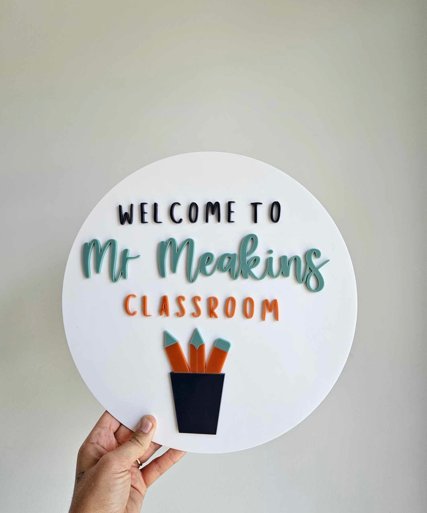 Teacher Sign