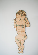 Load image into Gallery viewer, Baby 1:1 Scale Plaque
