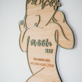 Baby 1:1 Scale Plaque