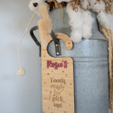 Tooth Fairy Box + Door Hanger