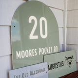 Arch - Outdoor House Sign