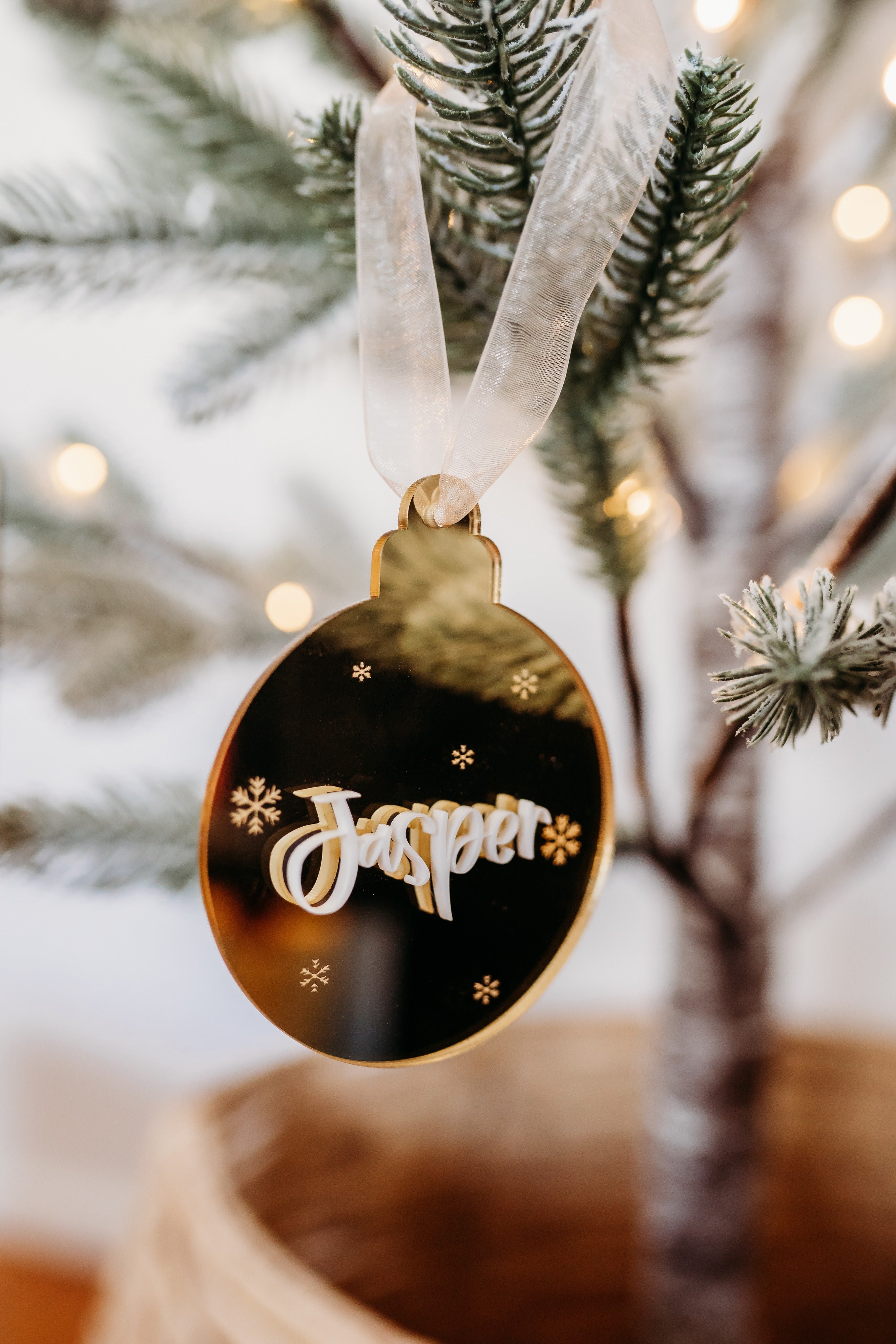 Name Bauble Decoration