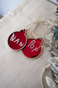 Handwriting Christmas Bauble