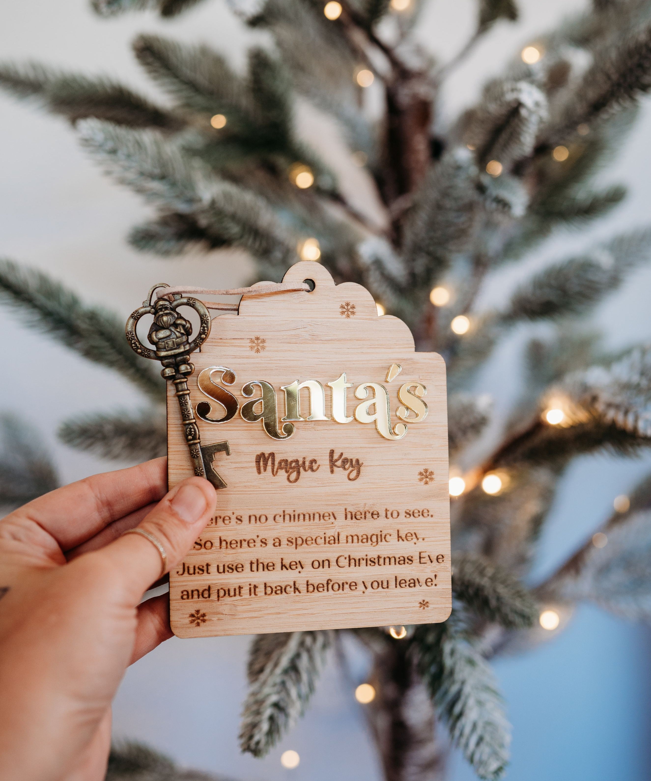 Santa's Magic Key and Poem