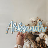 Triple Layer Name Plaques