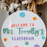 Teacher Sign