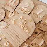 Announcement Plaque - Stars and Moons