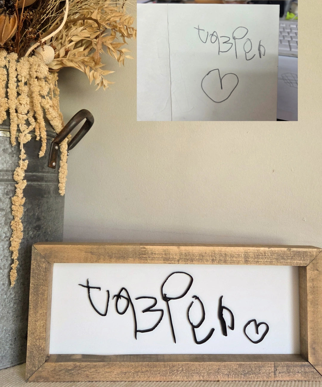 Children's Name Keepsake Frame