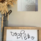 Children's Name Keepsake Frame