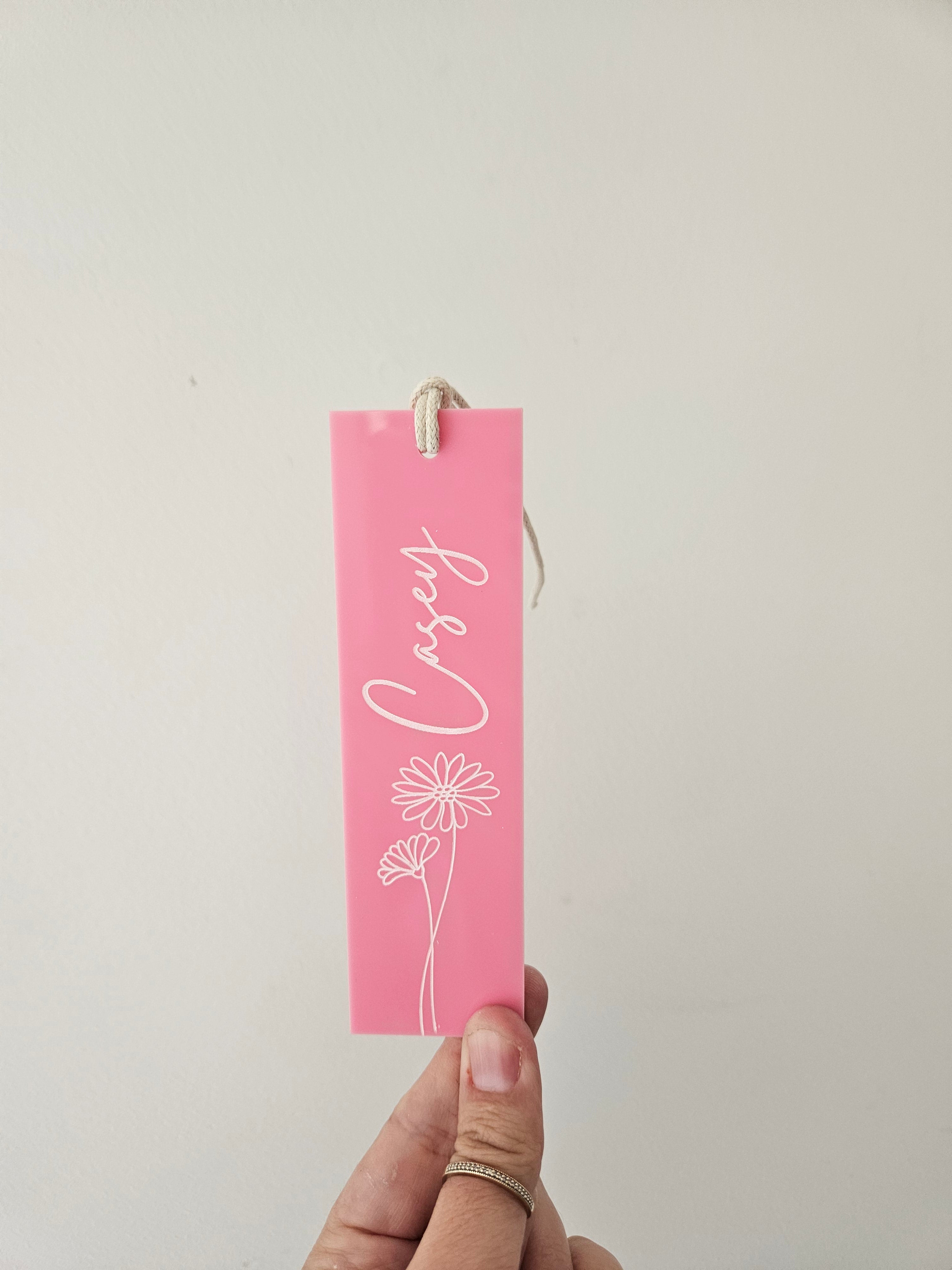 Birth Flower Bookmark