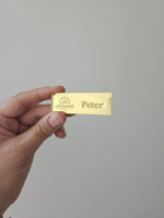 Load image into Gallery viewer, Mirror Acrylic Name Badges - Magnetic
