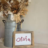 Children's Name Keepsake Frame