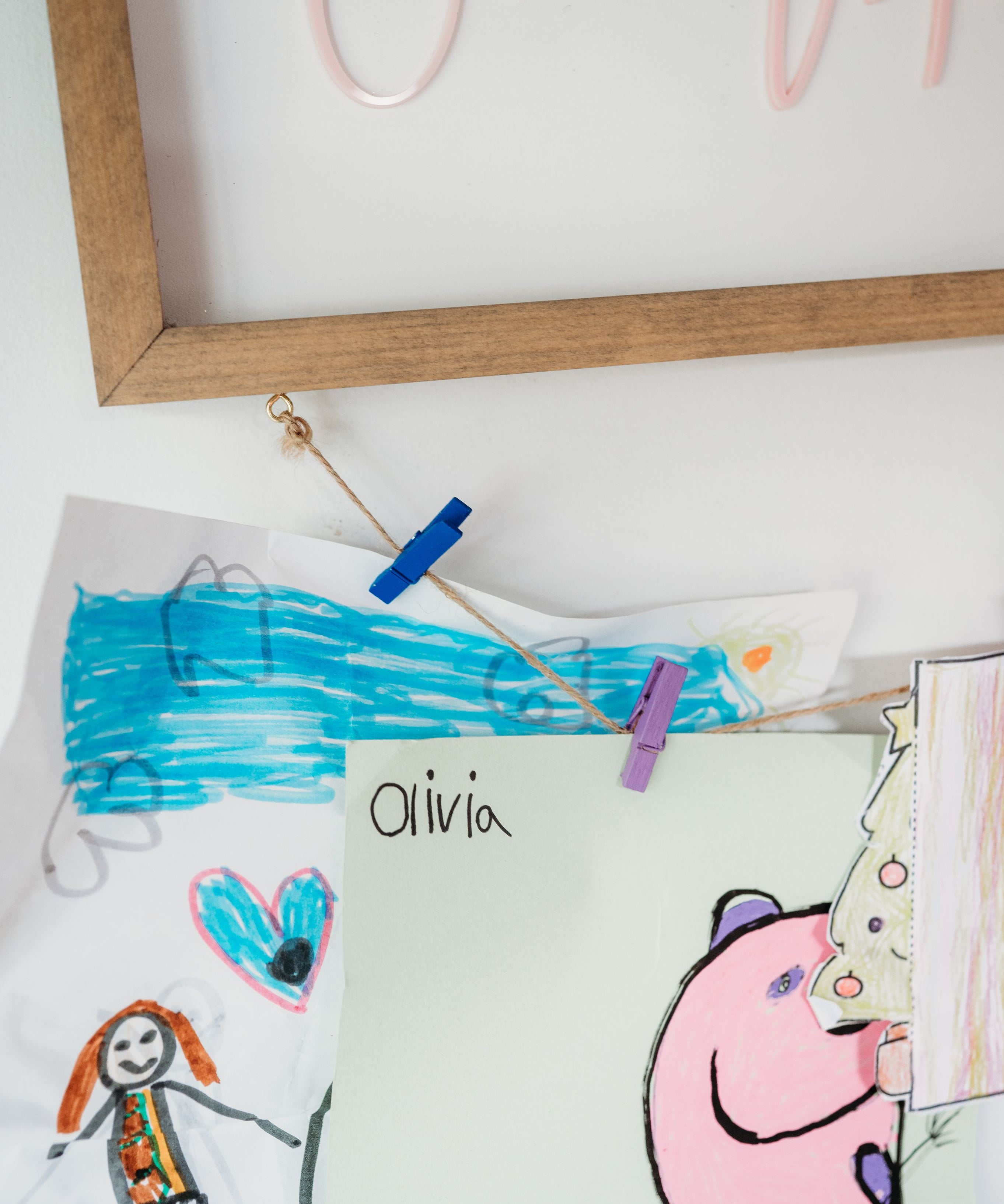 Kids Art Display