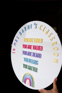Affirmation Teacher Board