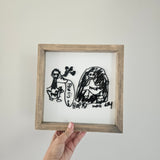 Kids Drawing Keepsake Frame