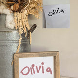 Children's Name Keepsake Frame