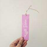 Birth Flower Bookmark