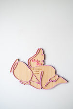 Load image into Gallery viewer, Angel Baby 1:1 Scale Plaque
