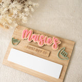 Simple School Board with Interchangeable Words