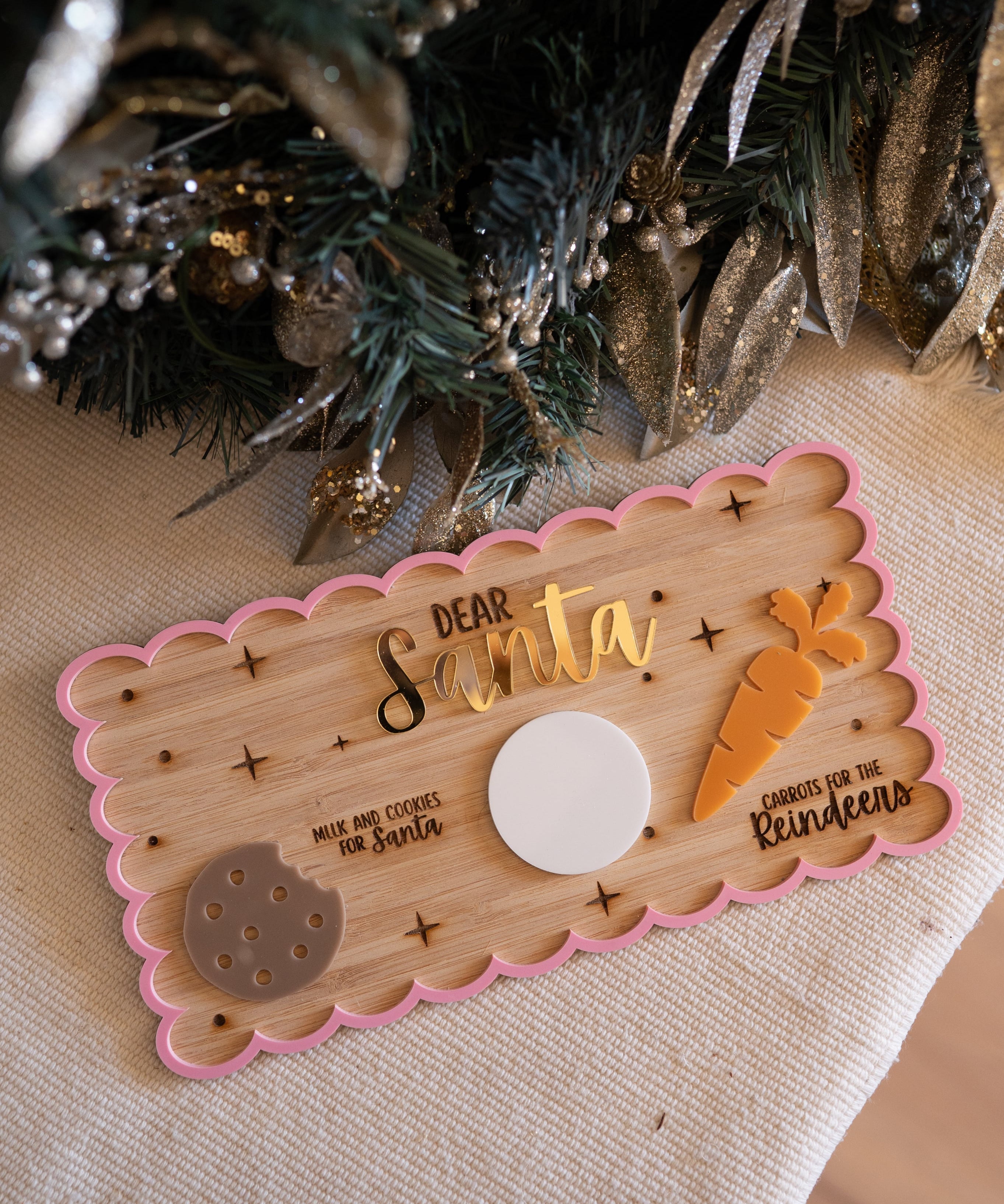 Colourful Santa Board