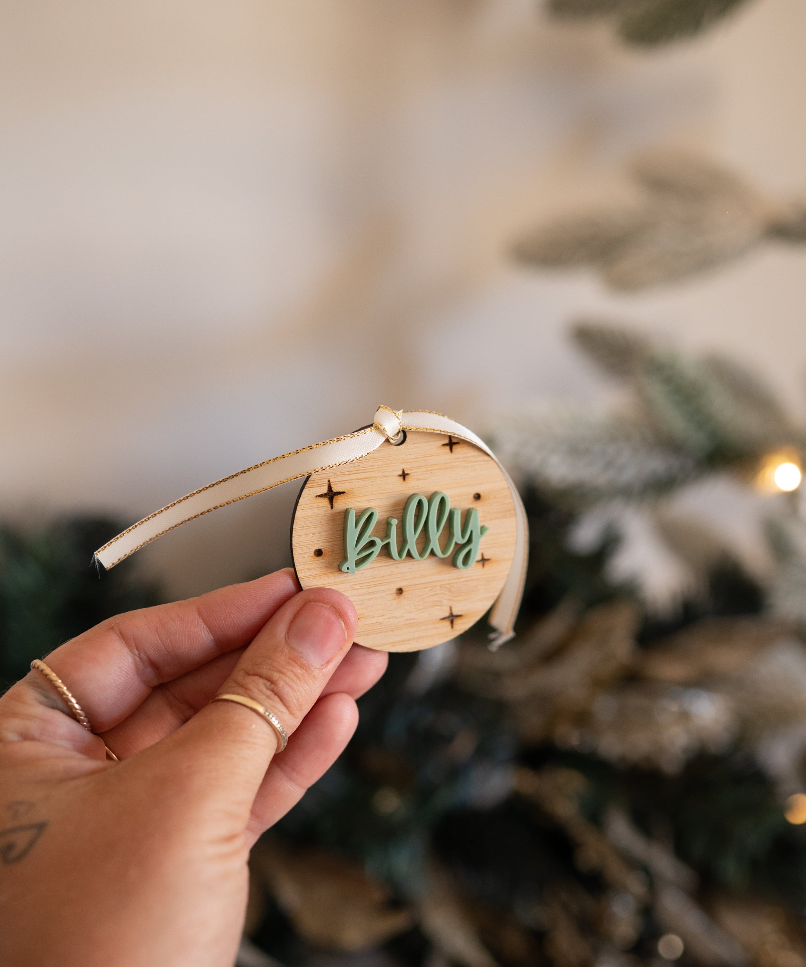 Gift Name Tags - Stars