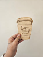 Load image into Gallery viewer, Coffee Cup Gift Card Holder
