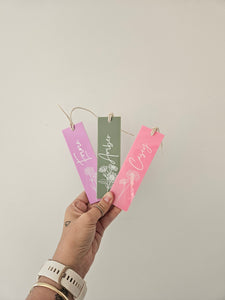 Birth Flower Bookmark