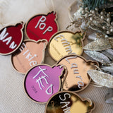 Handwriting Christmas Bauble