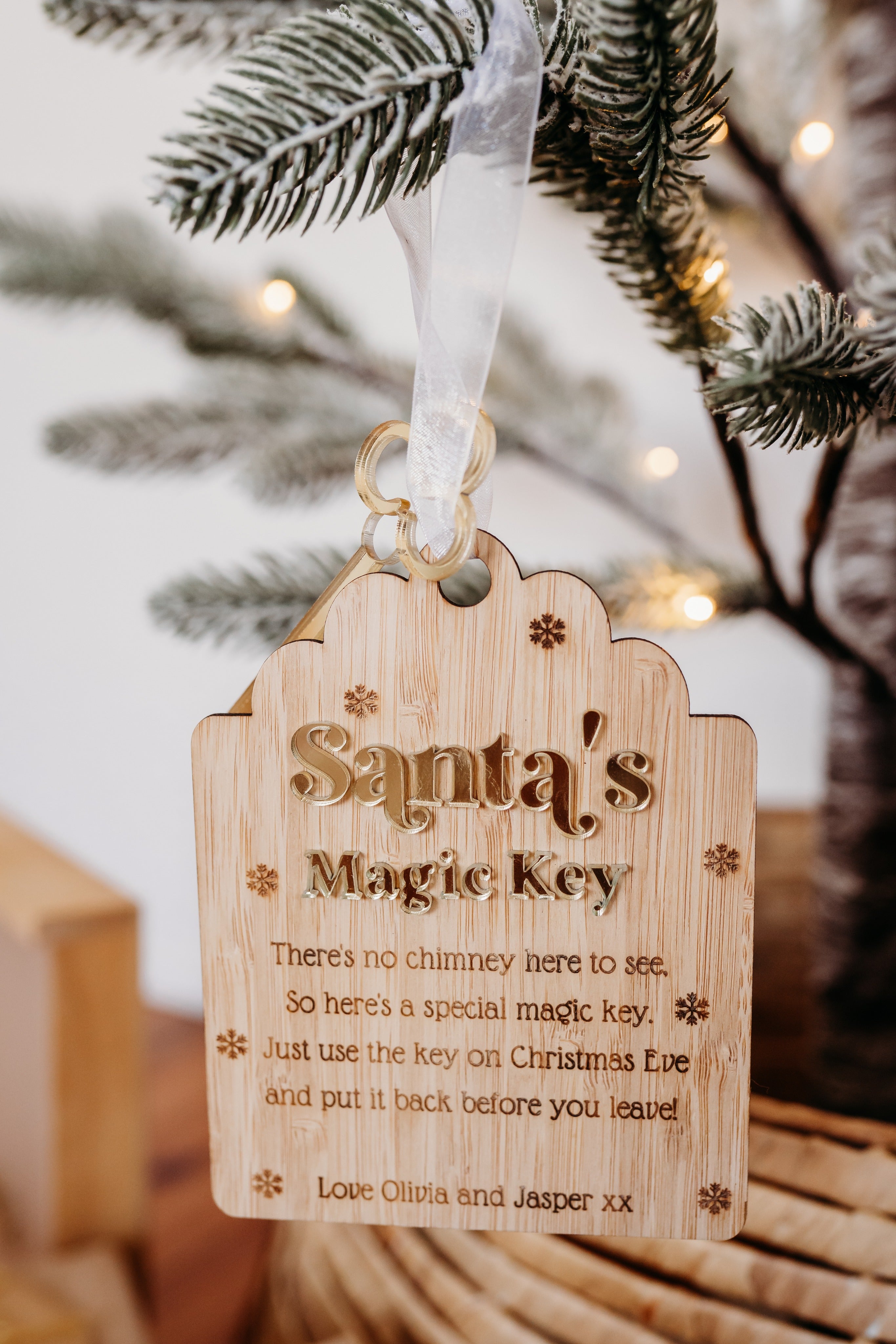 Santa's Magic Key and Poem